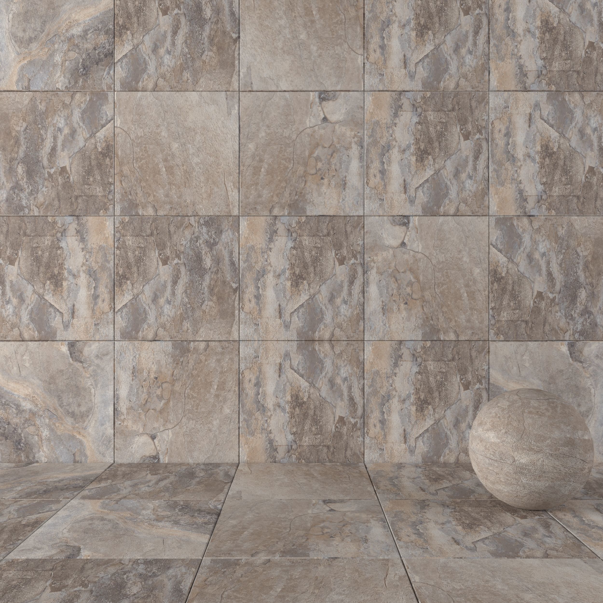 Stone Wall Tiles Key Stone Grey 80x80 Texture_5