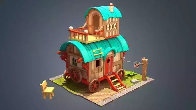 wagon house