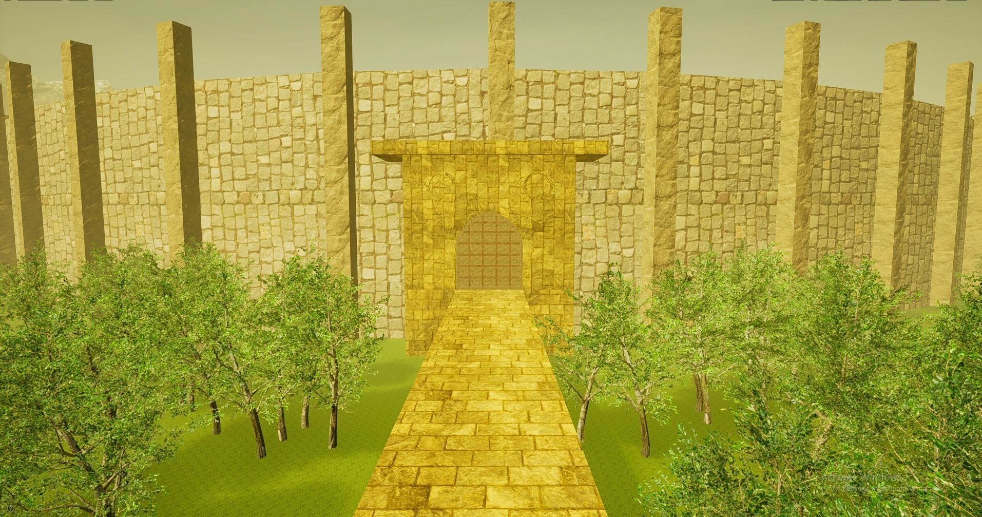 CW The Flash Gorilla City 3D Model Low-poly 3D model_10