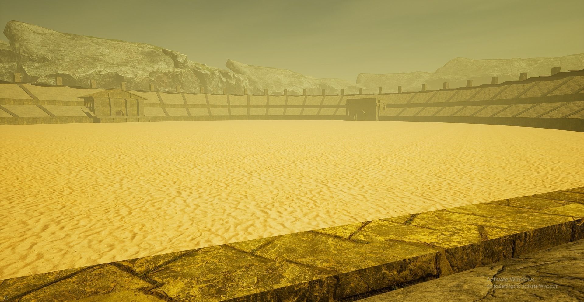 CW The Flash Gorilla City 3D Model Low-poly 3D model_23