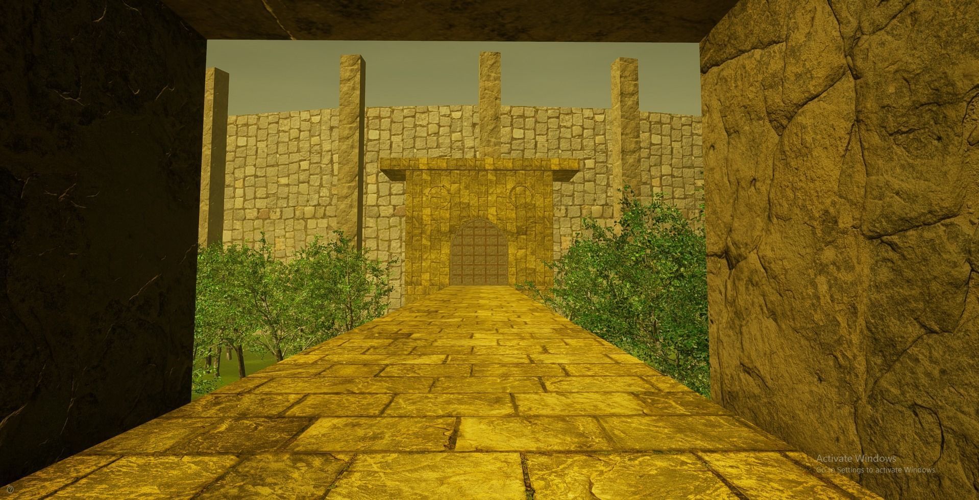 CW The Flash Gorilla City 3D Model Low-poly 3D model_9