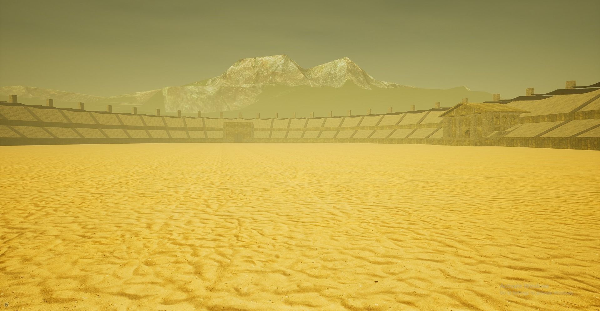 CW The Flash Gorilla City 3D Model Low-poly 3D model_19