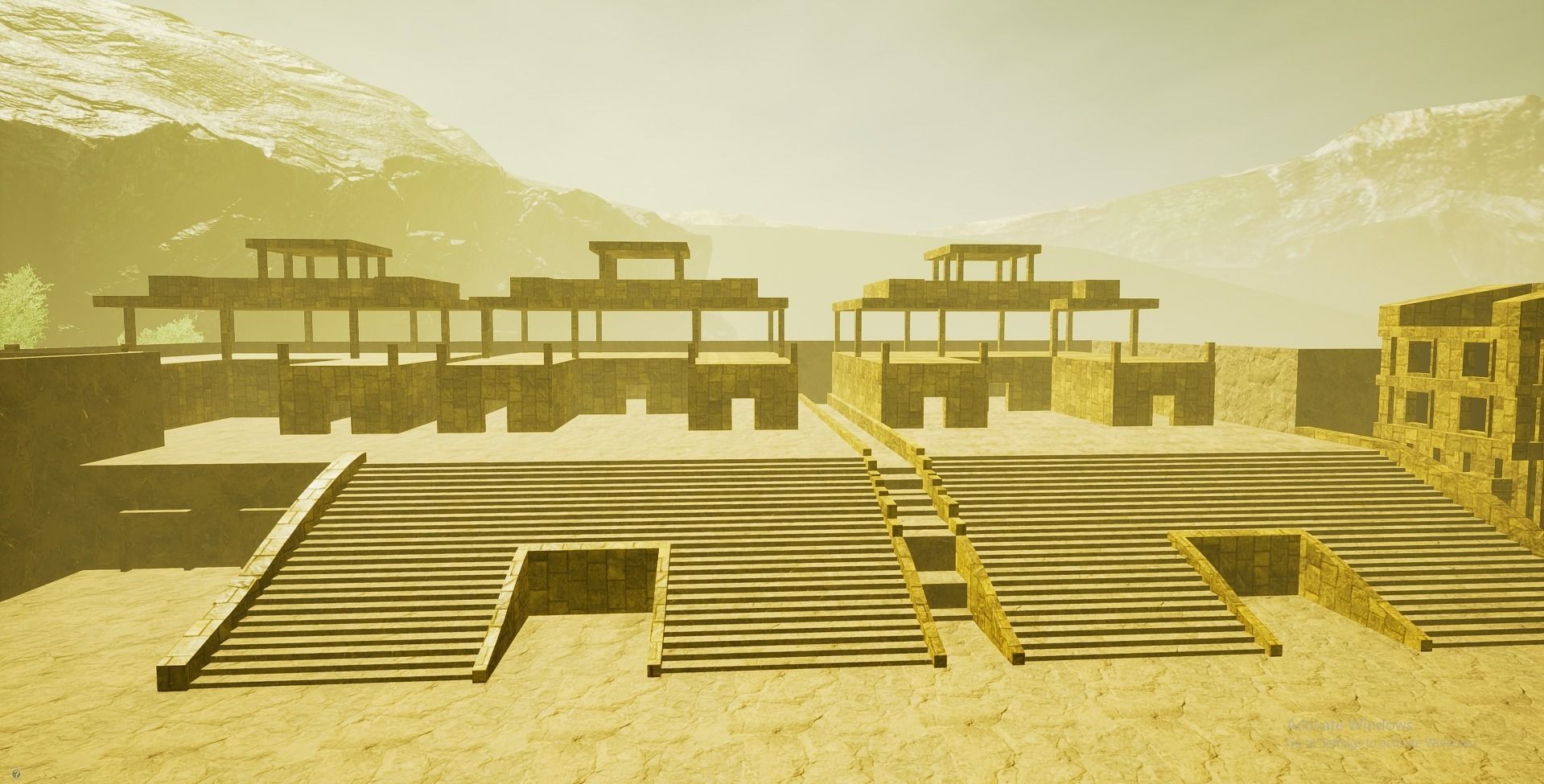 CW The Flash Gorilla City 3D Model Low-poly 3D model_3