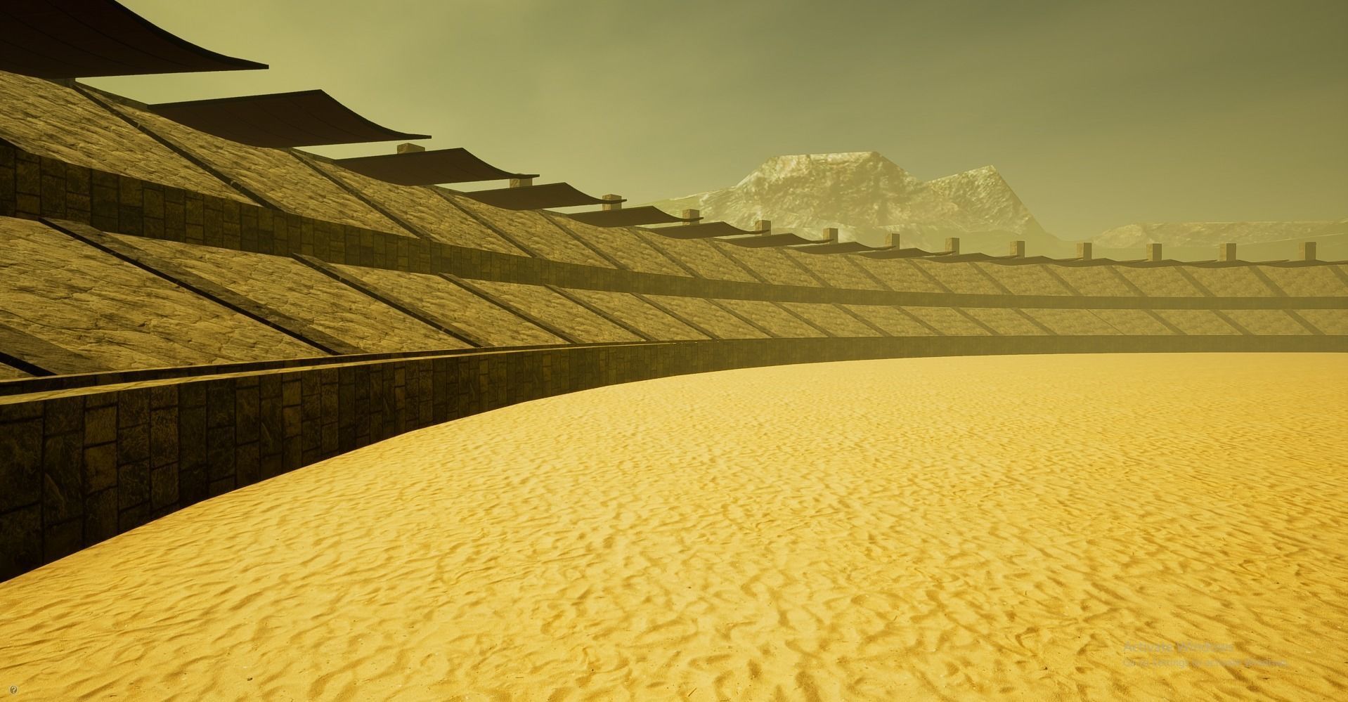 CW The Flash Gorilla City 3D Model Low-poly 3D model_20