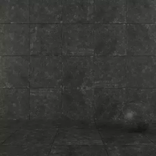 Stone Wall Tiles Kibo Black 80x80