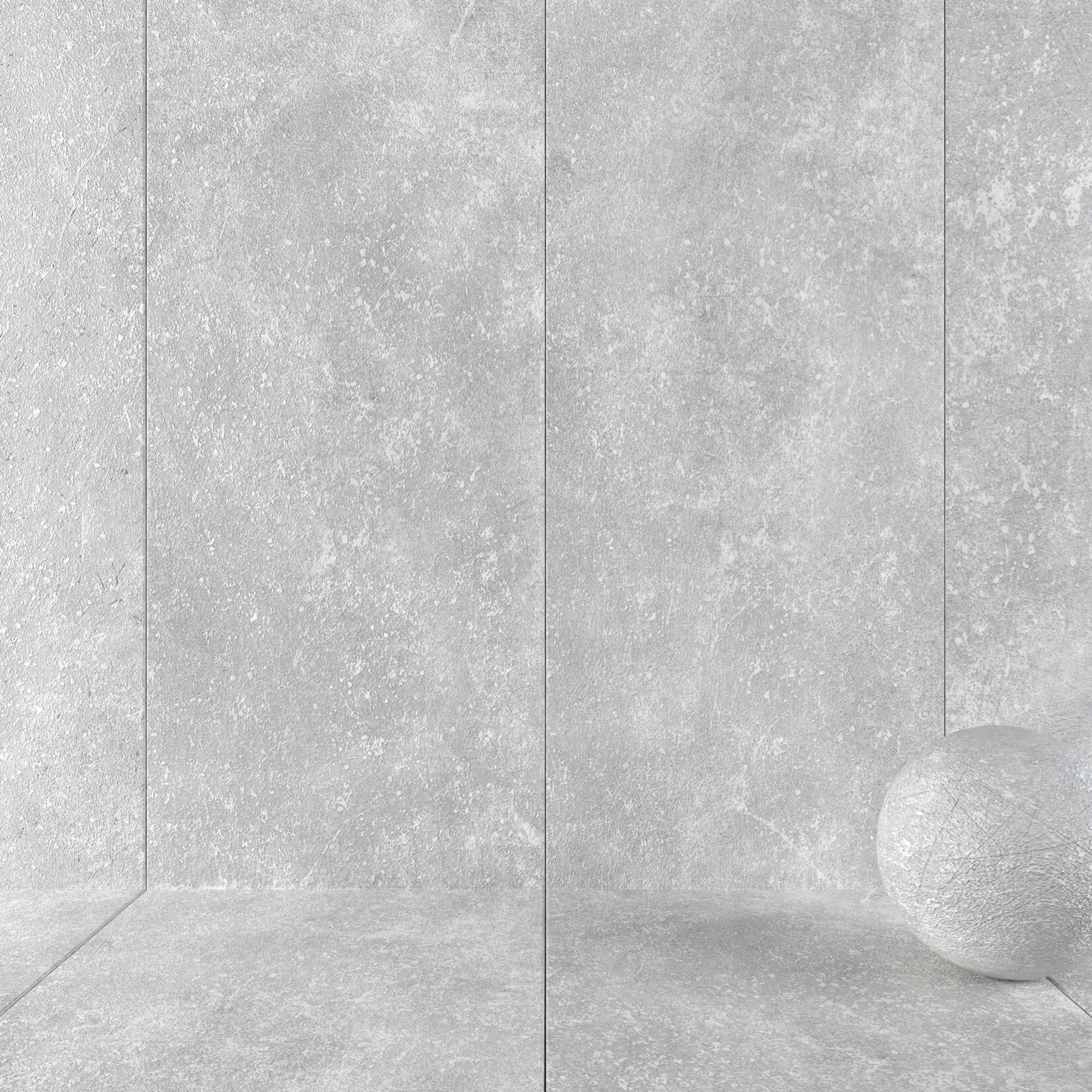 Stone Wall Tiles Kibo Grey 120x270 Set 1 Texture_5