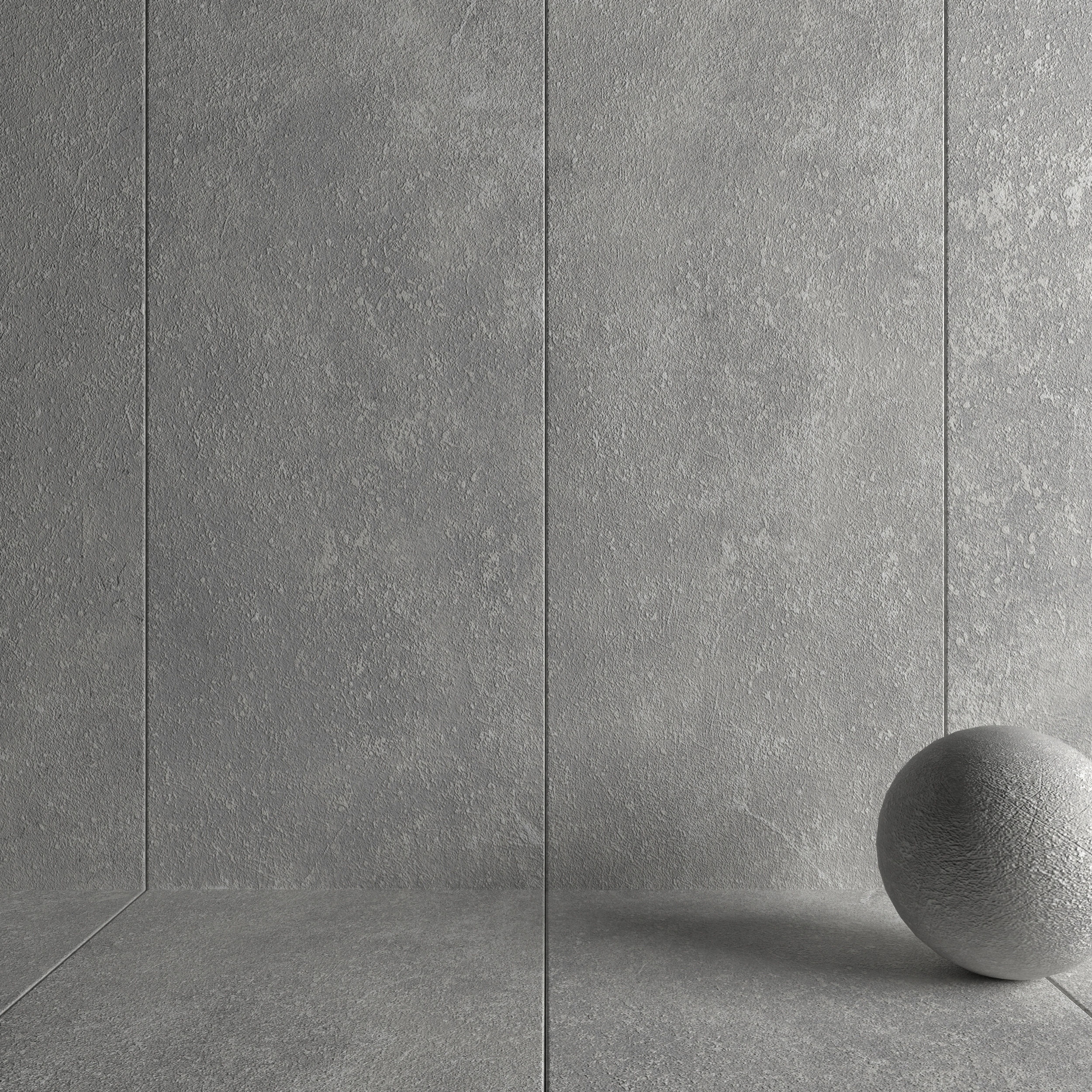 Stone Wall Tiles Kibo Grey 120x270 Set 1 Texture_2
