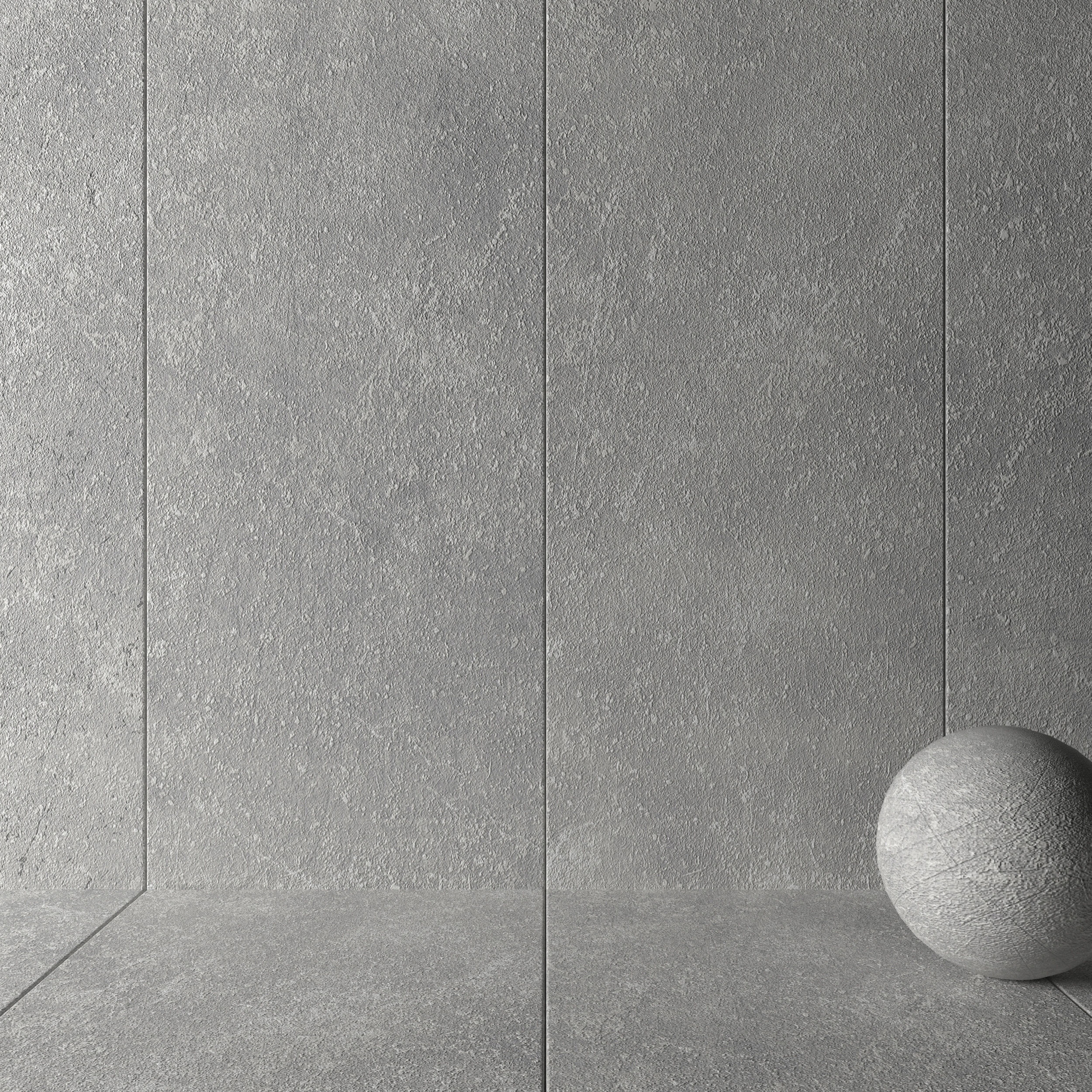 Stone Wall Tiles Kibo Grey 120x270 Set 2 Texture_1
