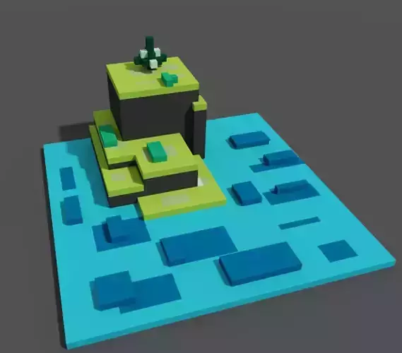 ostrov island in minecraft