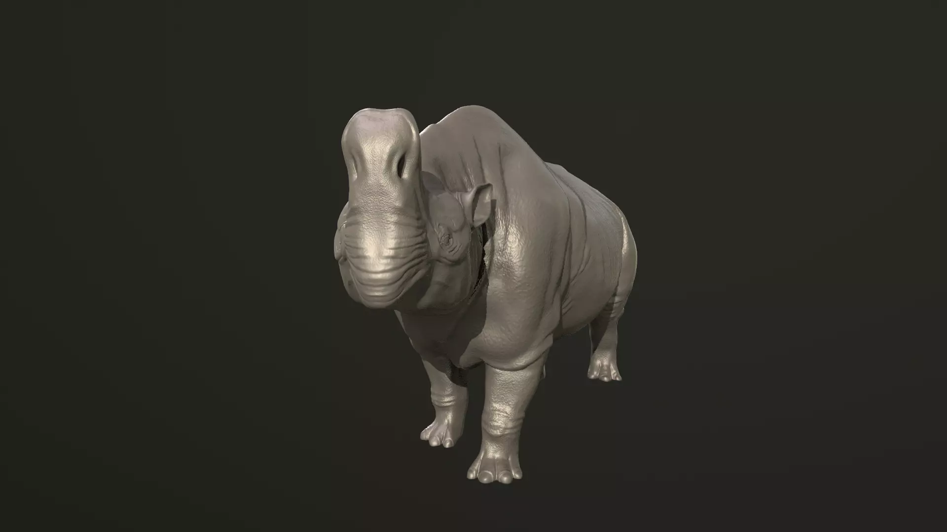 Embolotherium rhino 3D print model_0
