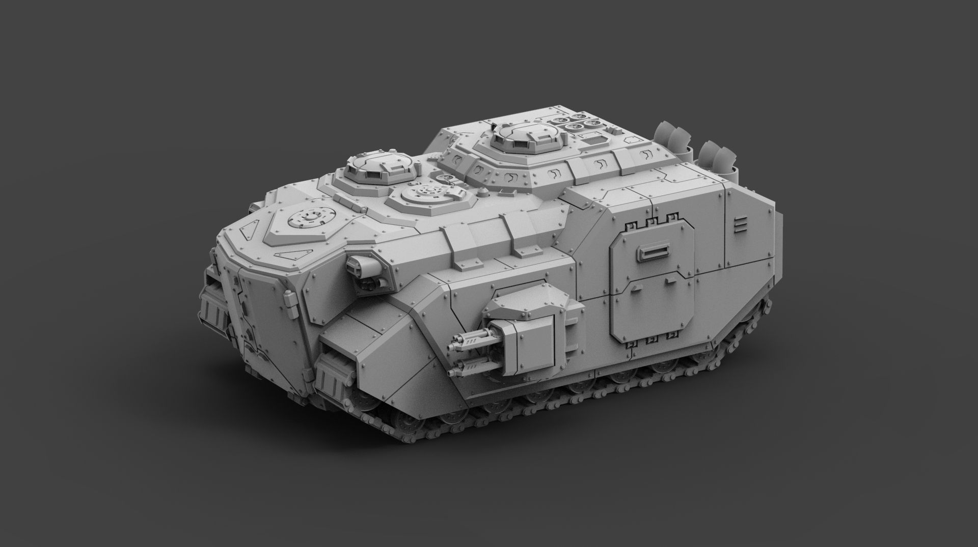 Armored Might Full Release 3D print model_1