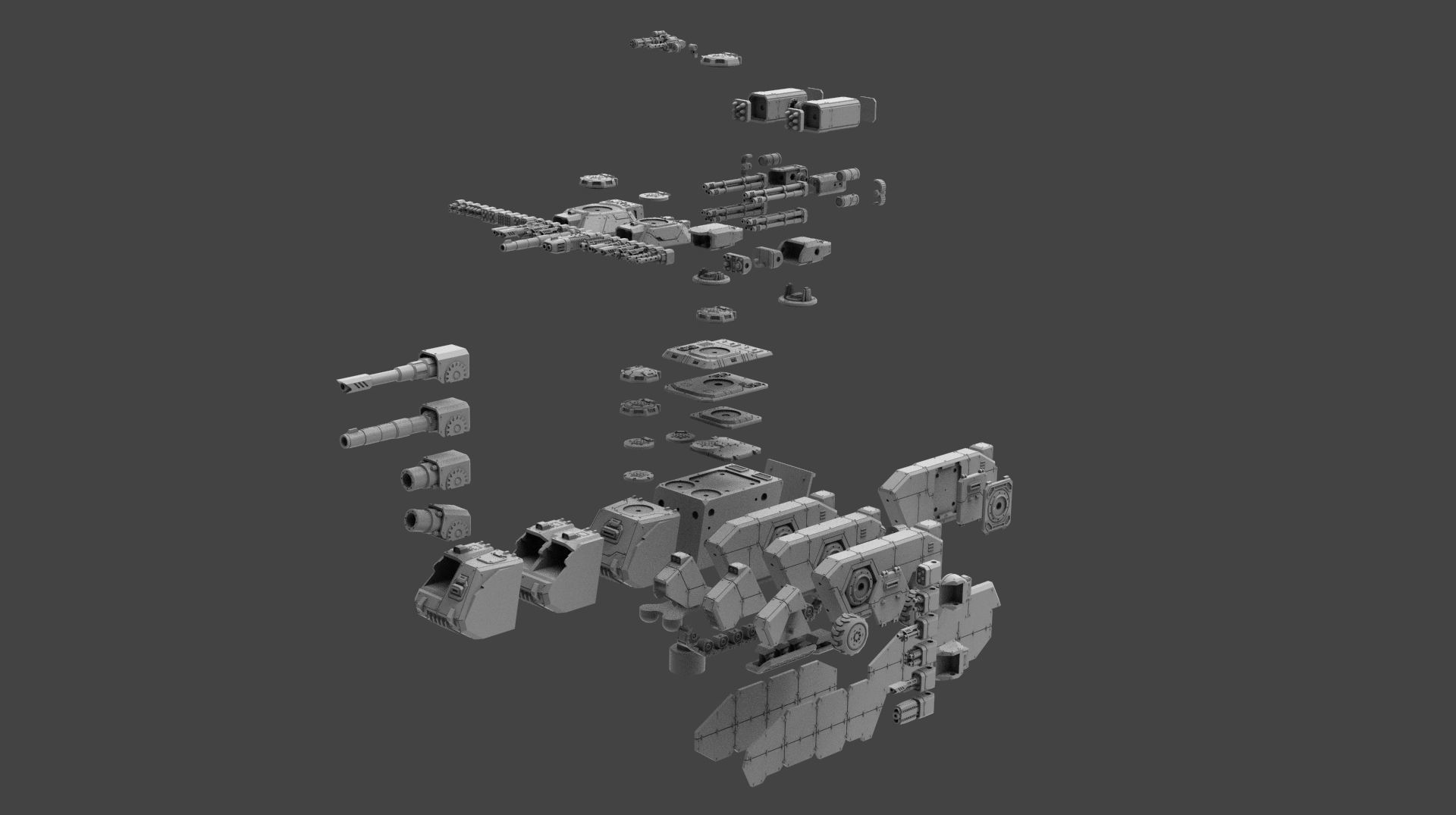 Armored Might Full Release 3D print model_15