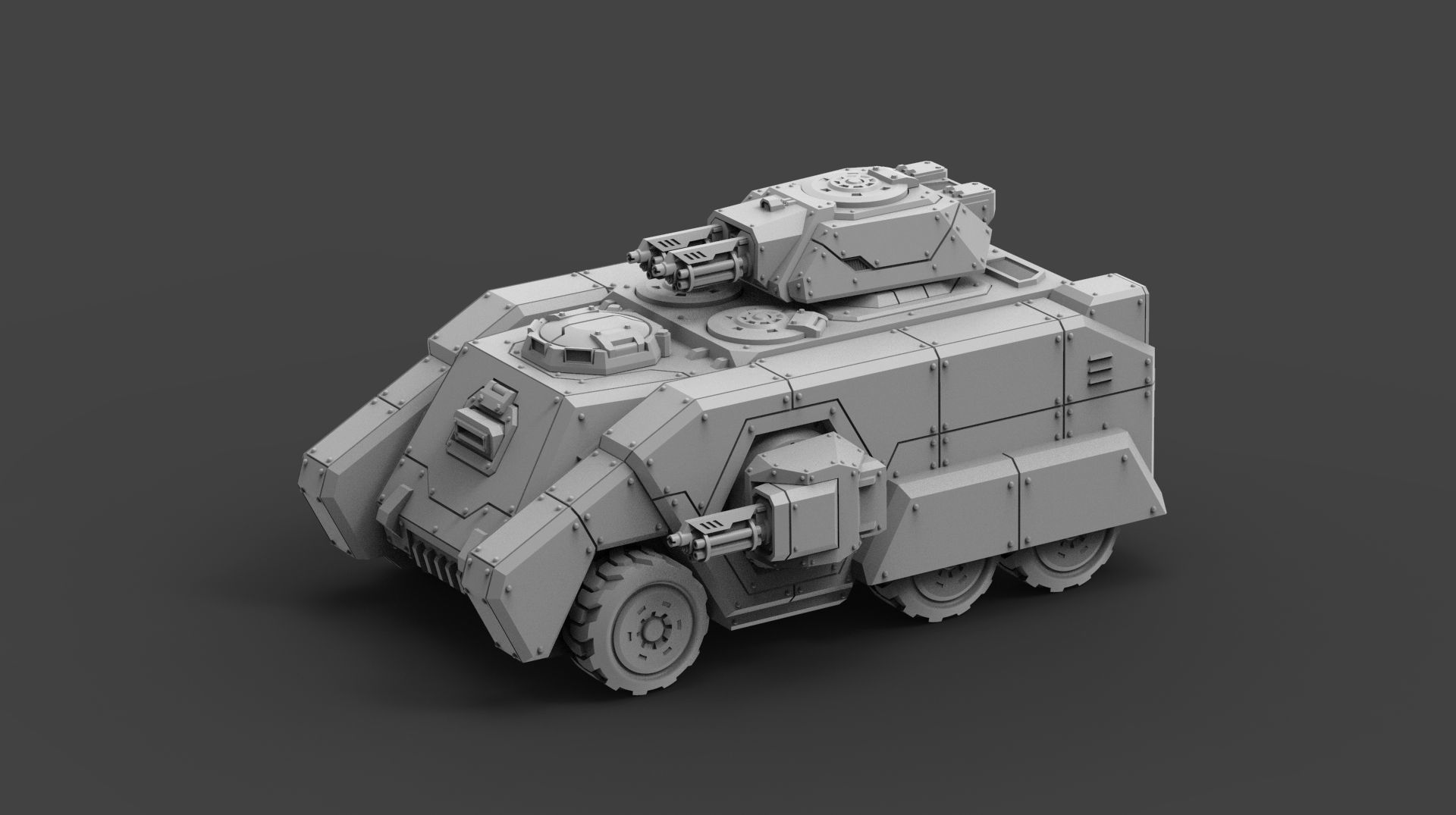 Armored Might Full Release 3D print model_11