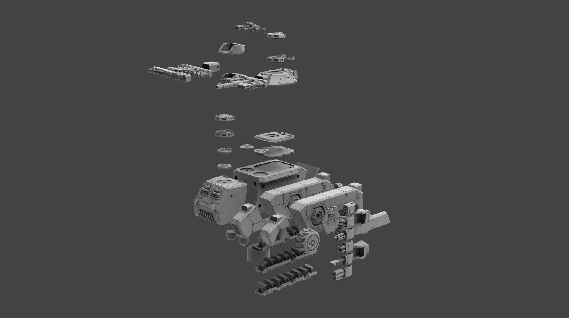 Armored Might Full Release 3D print model_8