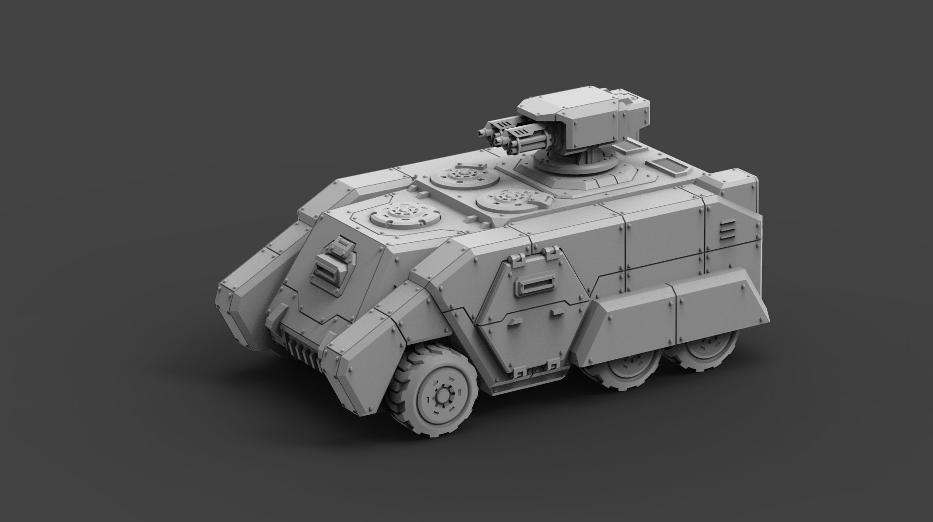 Armored Might Full Release 3D print model_14