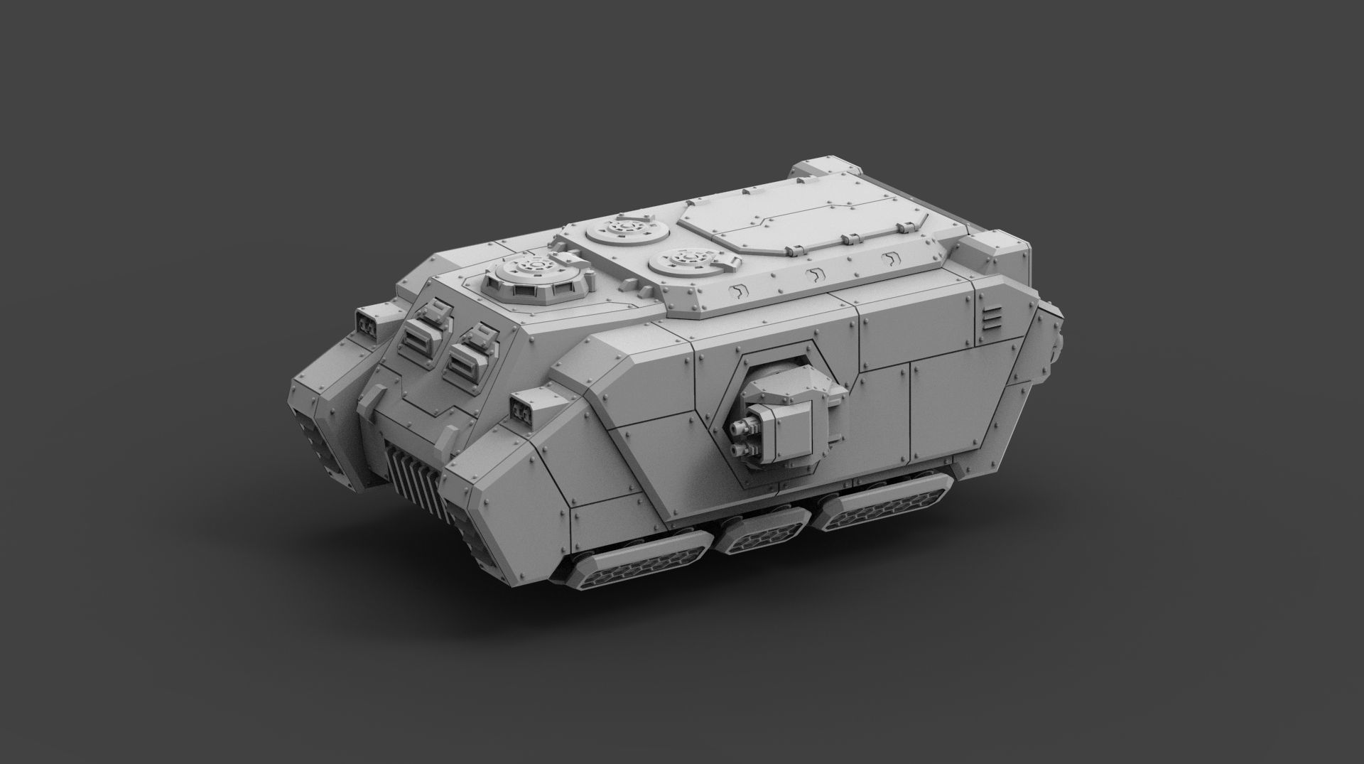 Armored Might HMMV Complete Kit 3D print model_1