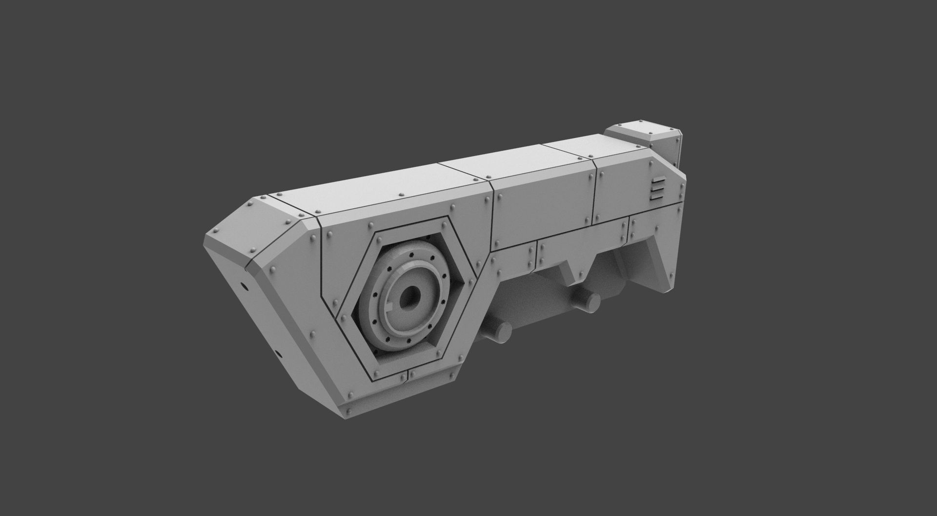 Armored Might HMMV Complete Kit 3D print model_23