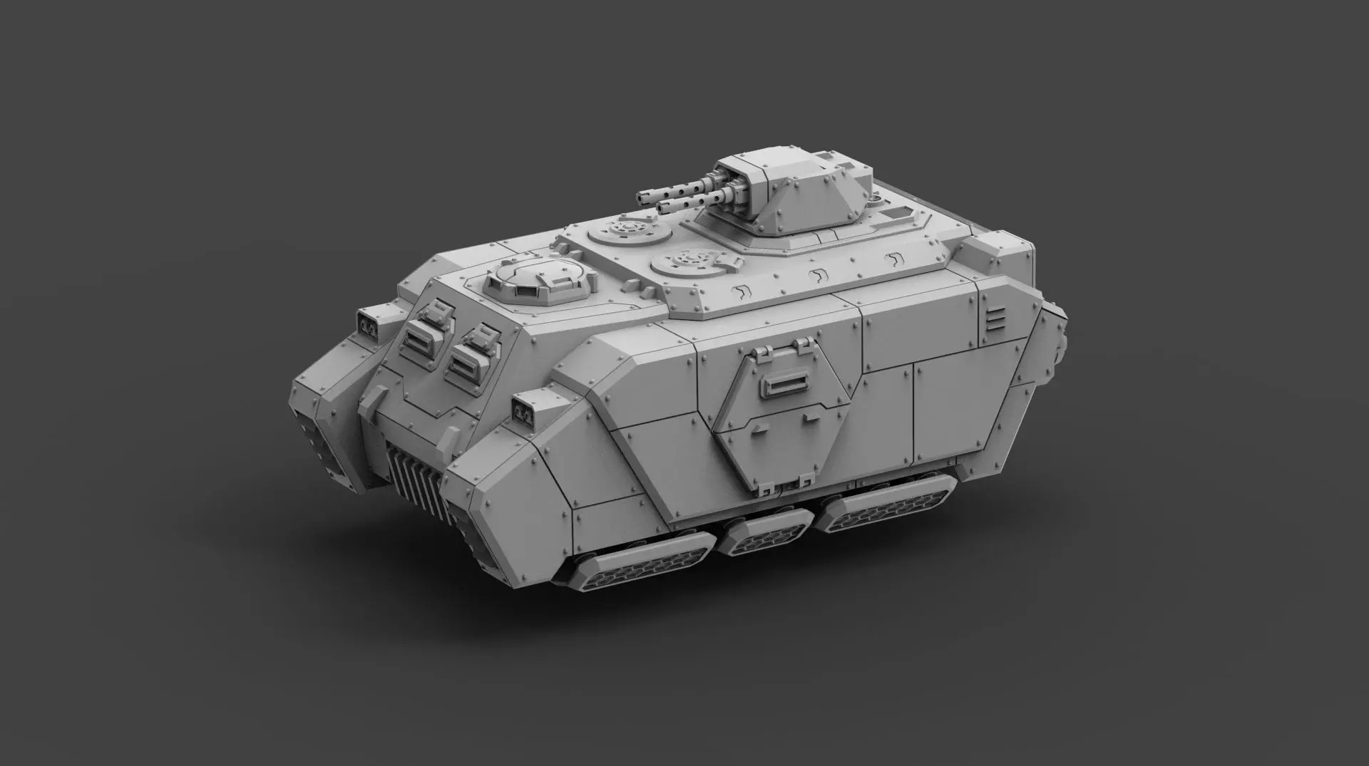 Armored Might HMMV Complete Kit 3D print model_0
