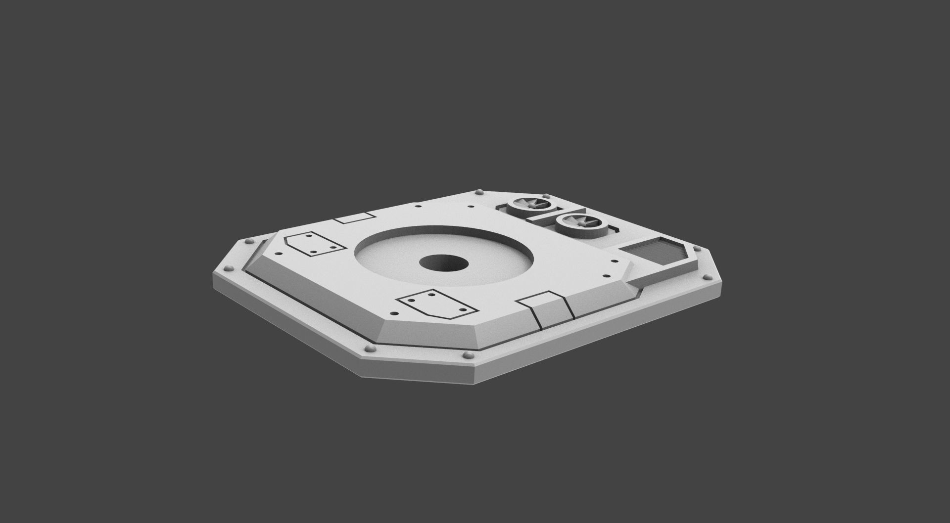 Armored Might HMMV Complete Kit 3D print model_11