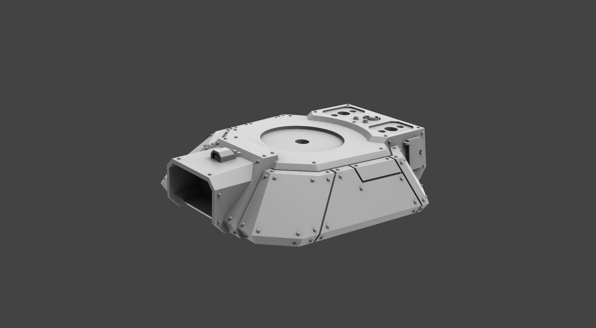 Armored Might HMMV Complete Kit 3D print model_28