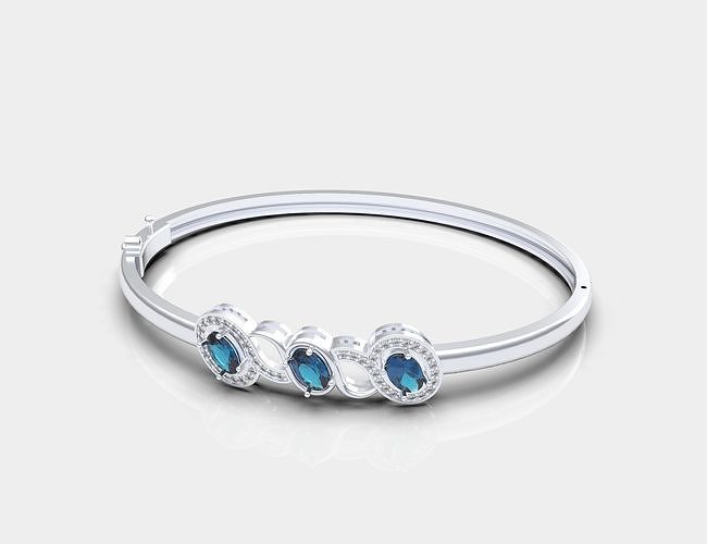 Wedding bracelet 3D print model