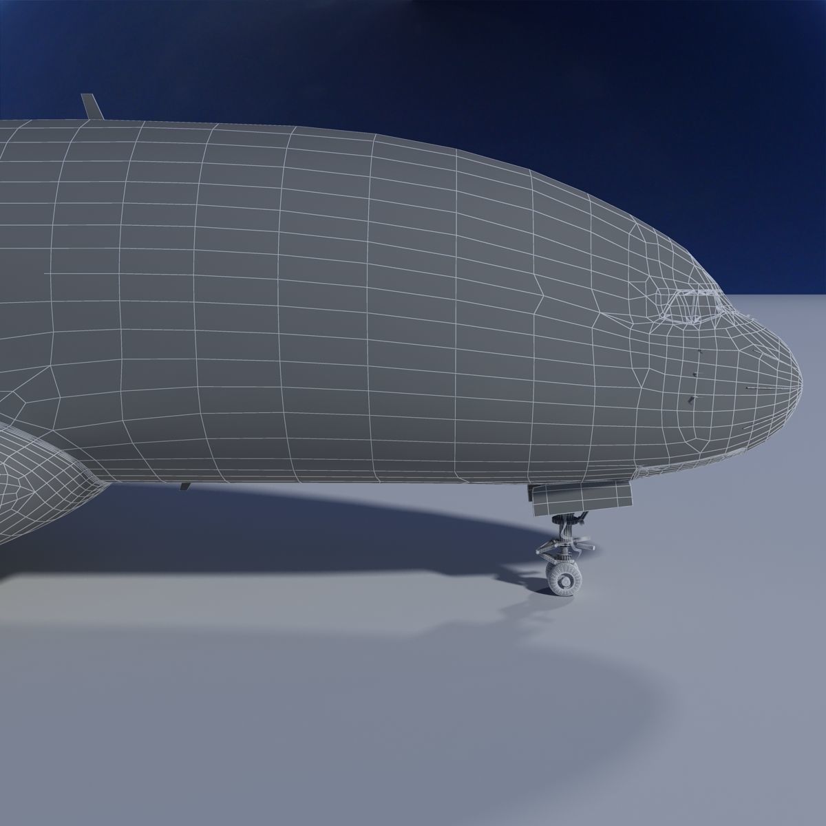 A380 Lufthansa 3D model_9