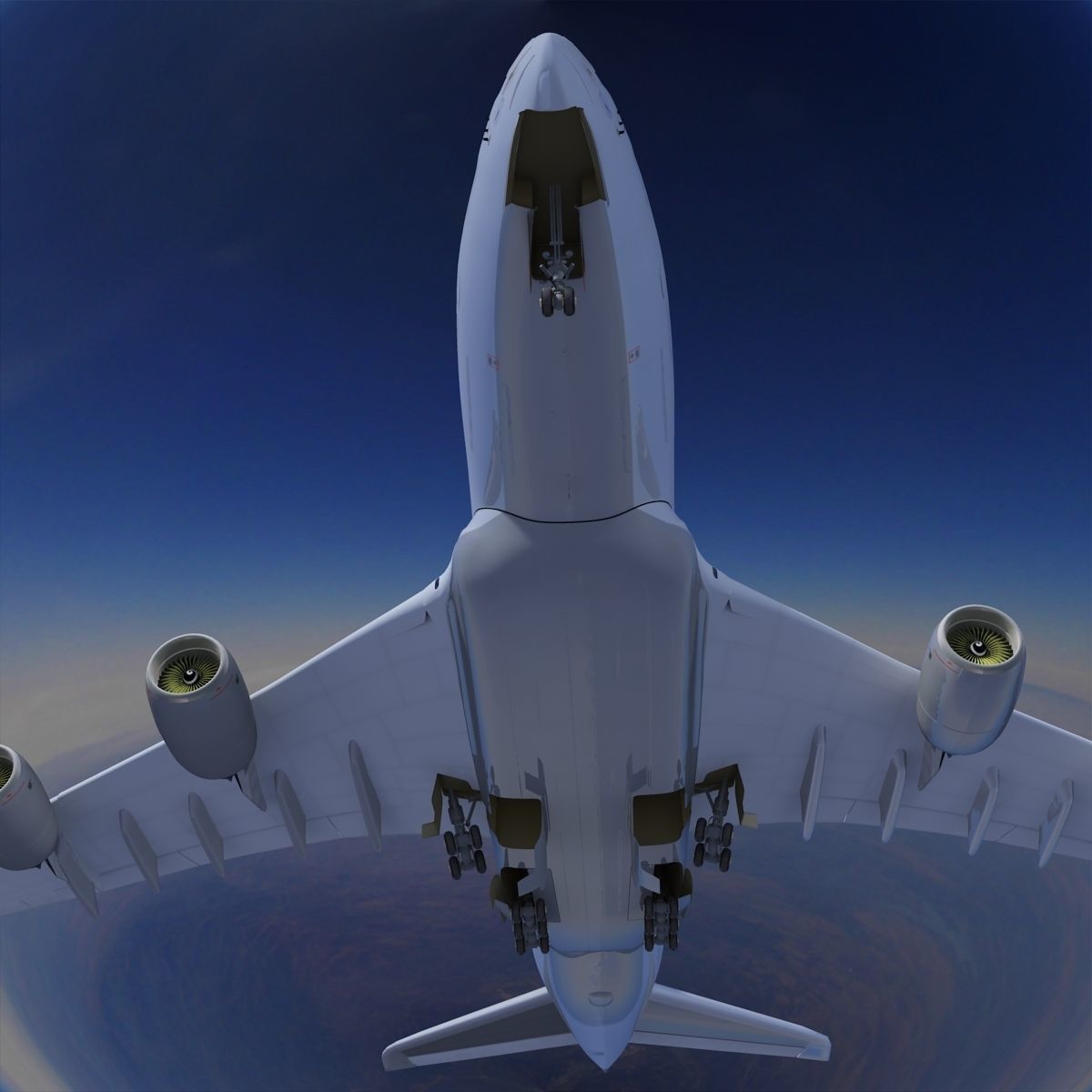 A380 Lufthansa 3D model_2