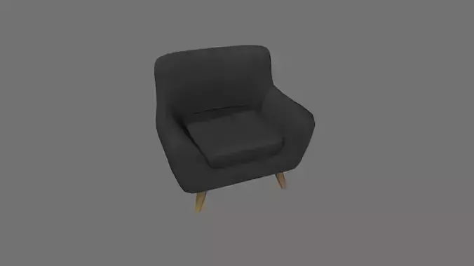 Black Armchair