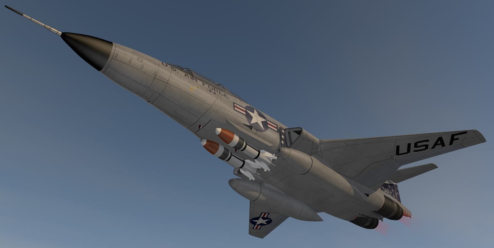 McDonnell F-101B Voodoo 3D model_14