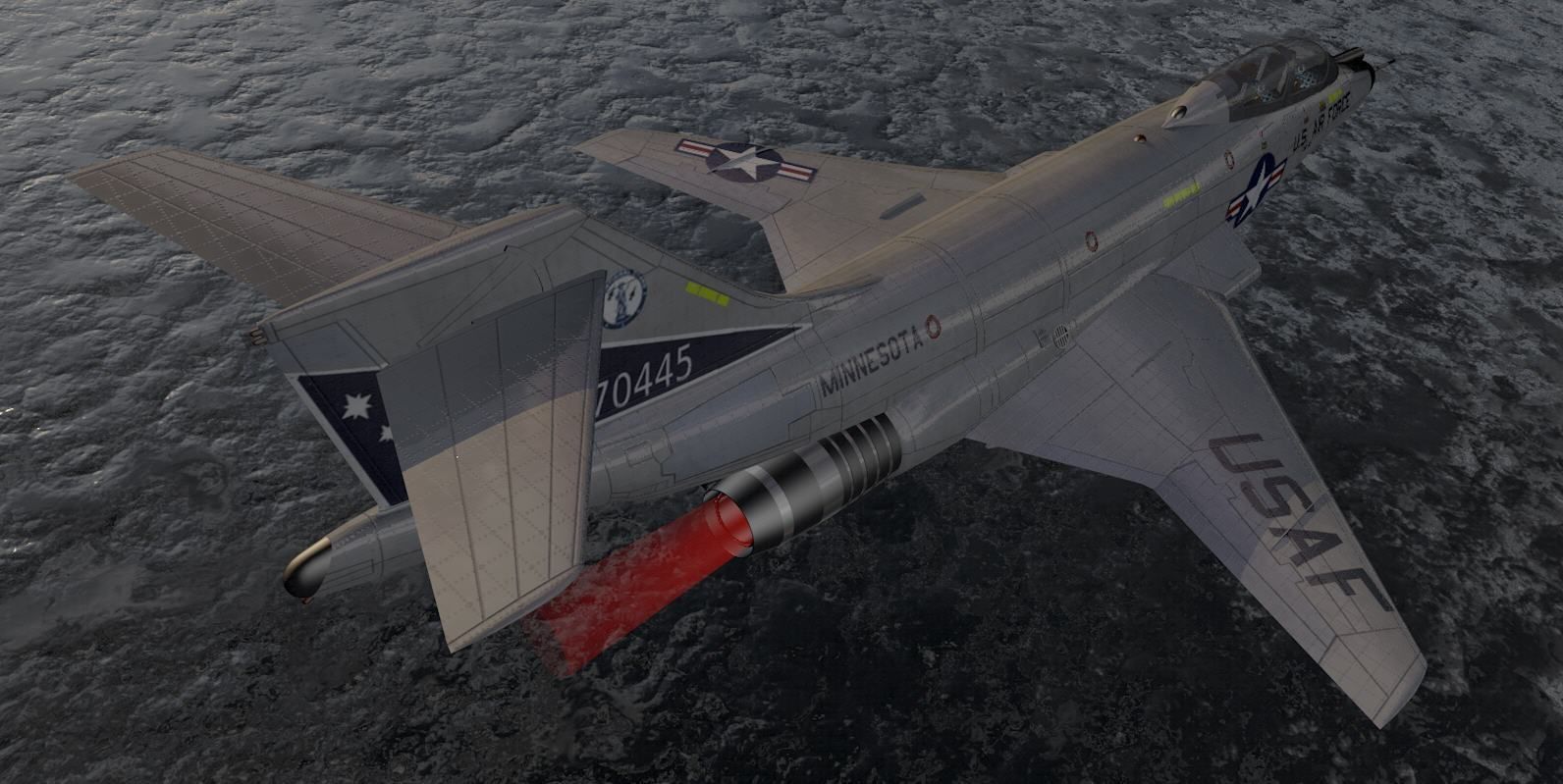McDonnell F-101B Voodoo 3D model_12