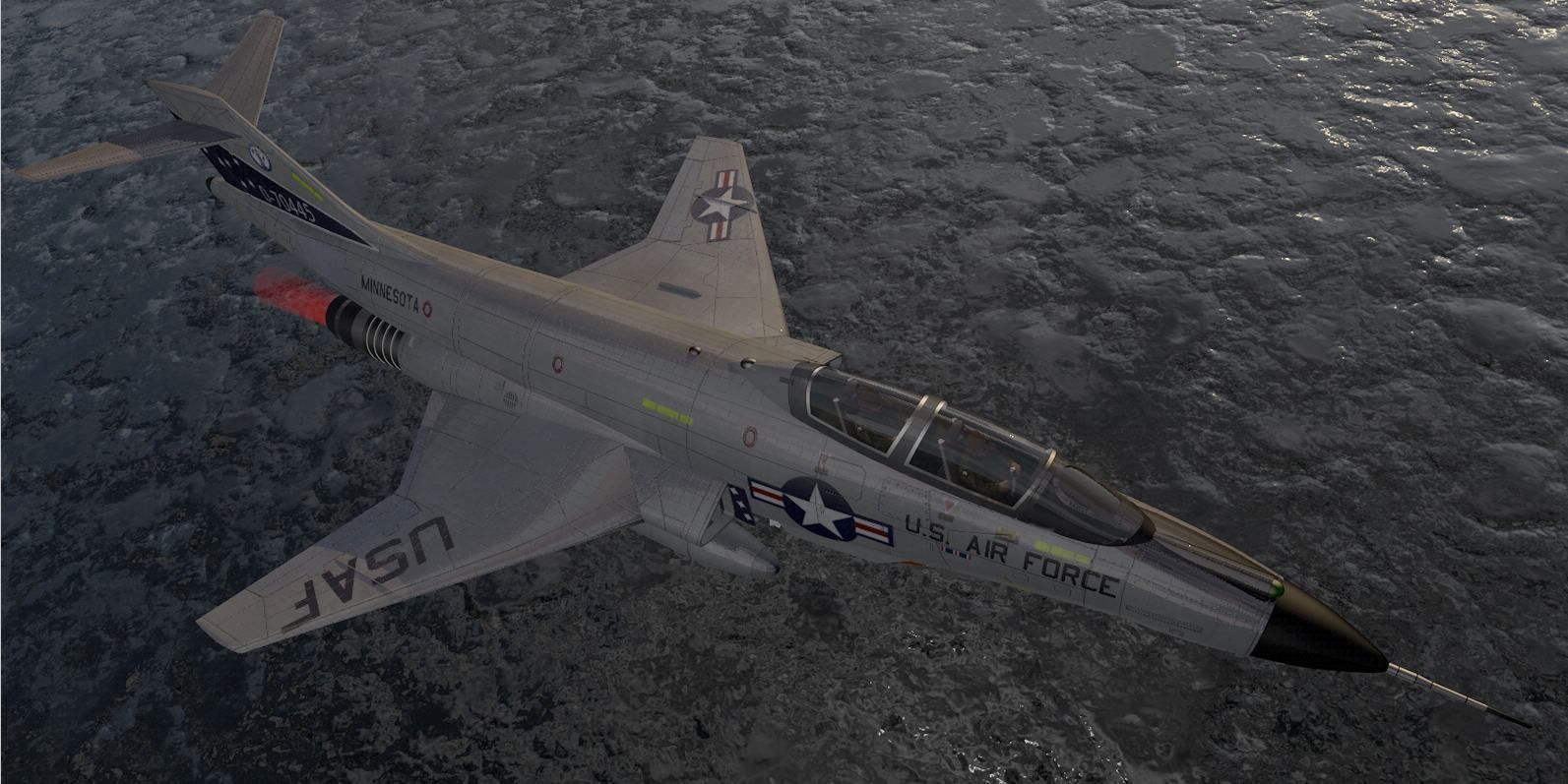 McDonnell F-101B Voodoo 3D model_11