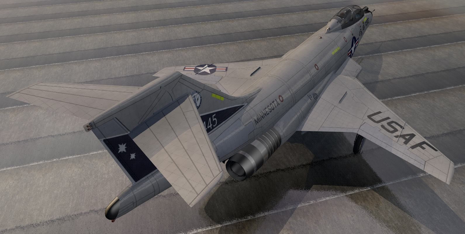 McDonnell F-101B Voodoo 3D model_6