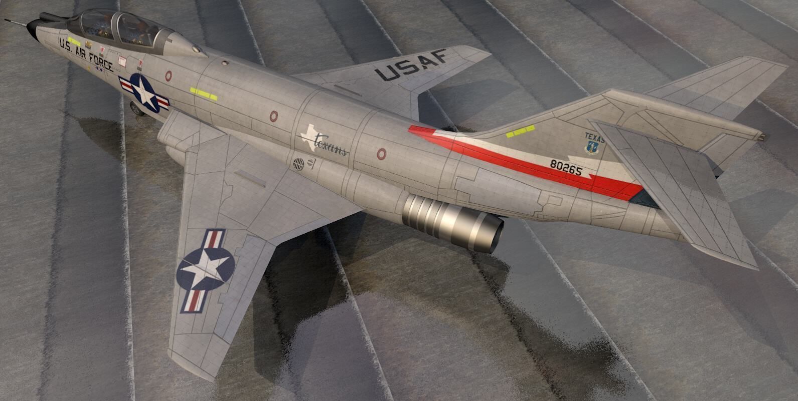 McDonnell F-101B Voodoo 3D model_3
