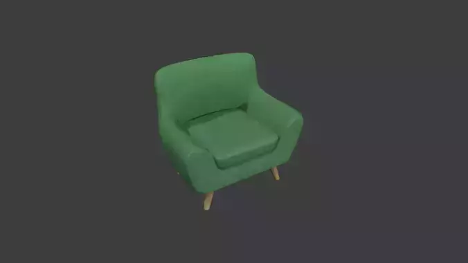 Green Armchair