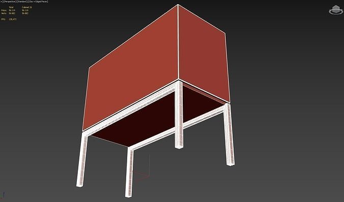 Cabinet 20 3D model 5