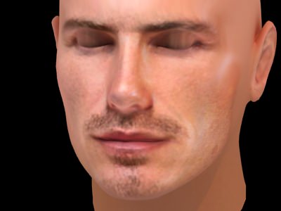 David Beckham acting 3D model_3