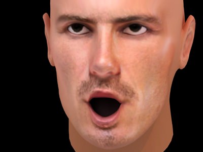 David Beckham acting 3D model_1