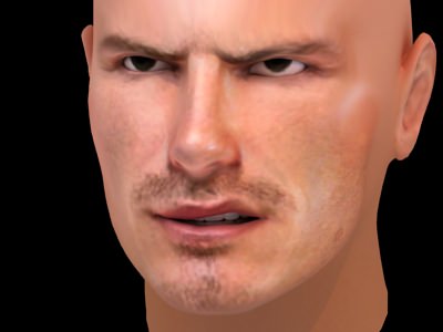 David Beckham acting 3D model_6