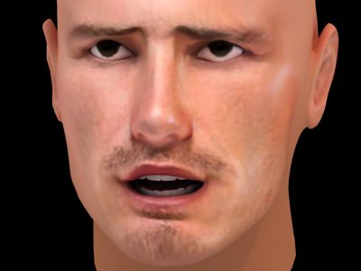 David Beckham acting 3D model_10