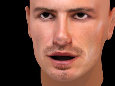 David Beckham acting 3D model_2