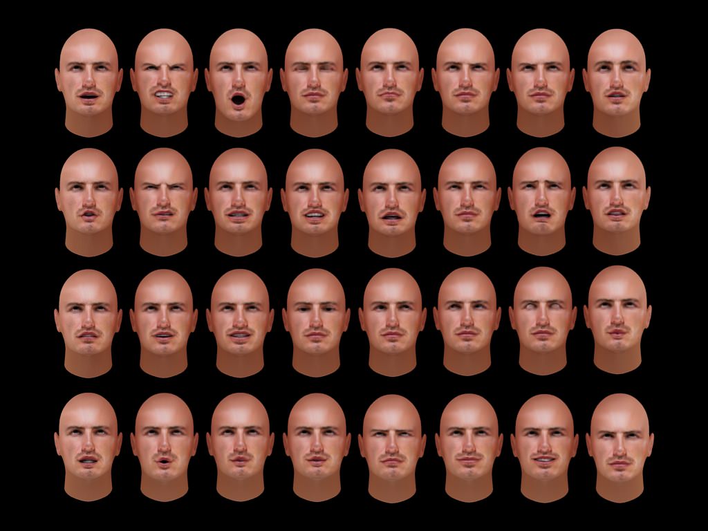 David Beckham acting 3D model_7