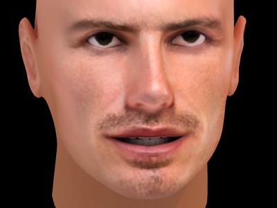 David Beckham acting 3D model_5