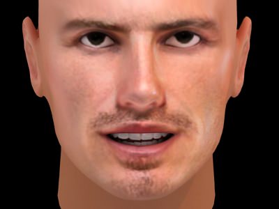 David Beckham acting 3D model_8