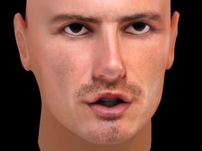 David Beckham acting 3D model_4