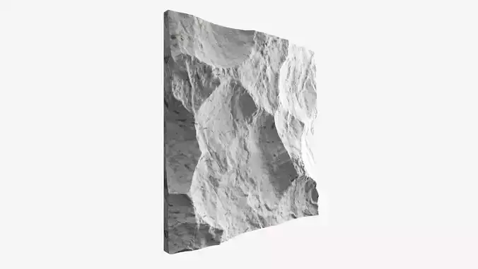 498-RockPanel sandstone wall art transparent