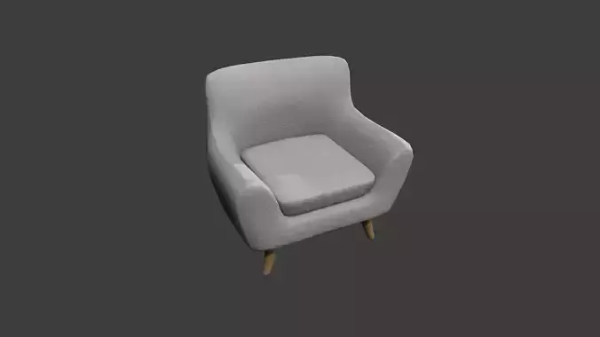 Light Grey Armchair