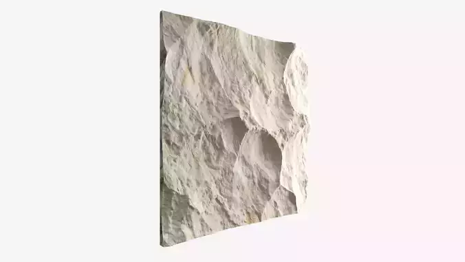 502-RockPanel piece of stone on wall