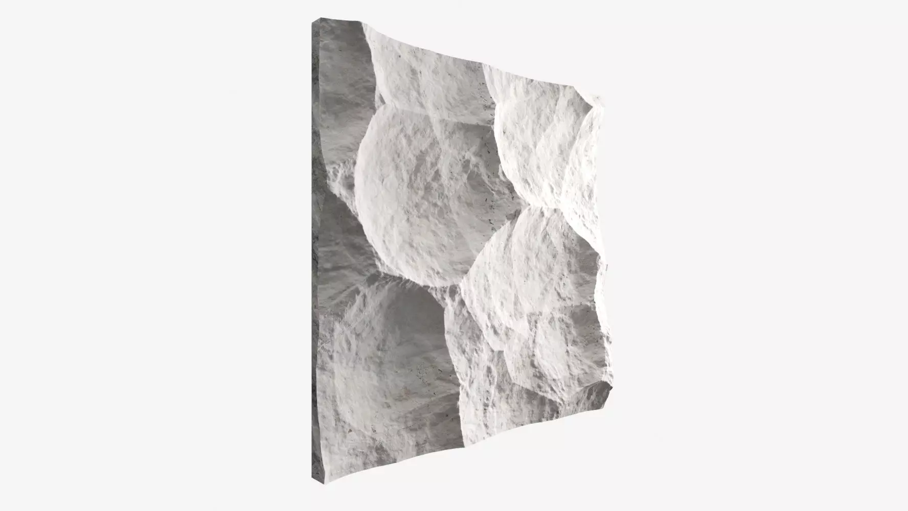 513-RockPanel sand paper wall art 3D model