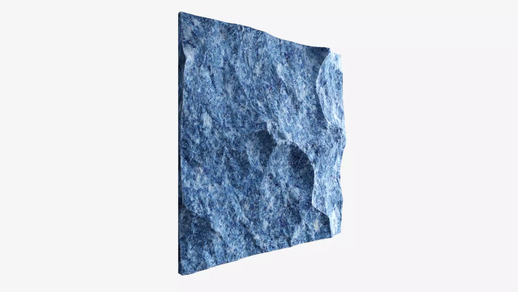 518-RockPanel piece of rock 3D model