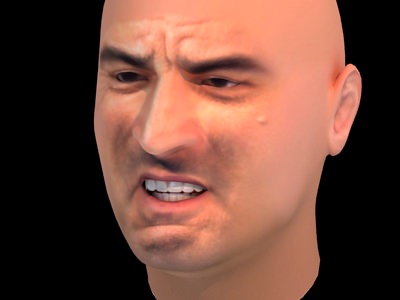 Robert De Niro acting 3D model_3